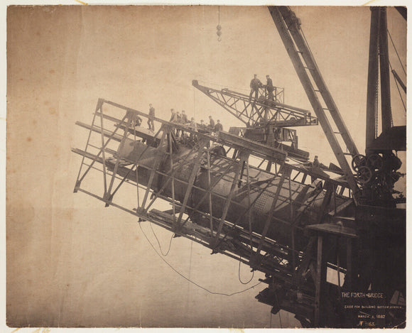 'Forth Bridge Cage For Building Bottom Member', 1887