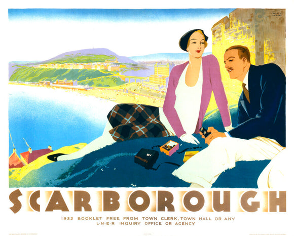 'Scarborough', LNER poster, 1932.