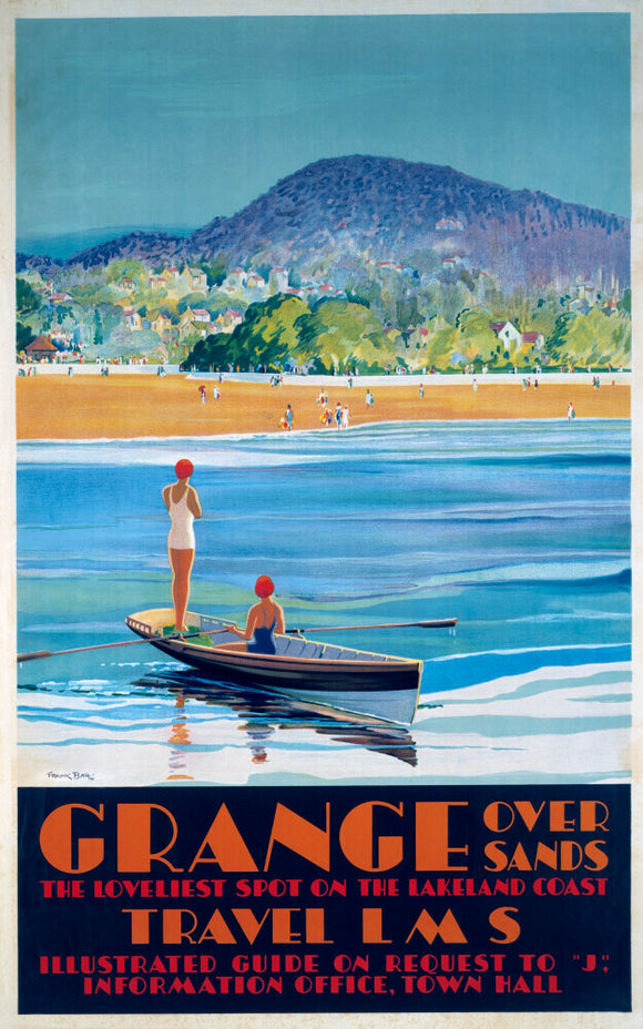 ‘Grange over Sands’, LMS poster, 1923-1947.