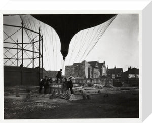 Hot air balloon, c 1905.