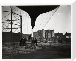 Hot air balloon, c 1905.