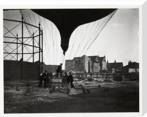 Hot air balloon, c 1905.