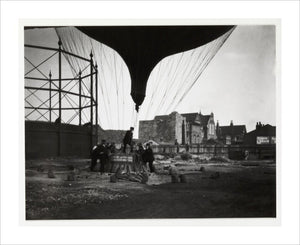 Hot air balloon, c 1905.