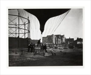 Hot air balloon, c 1905.