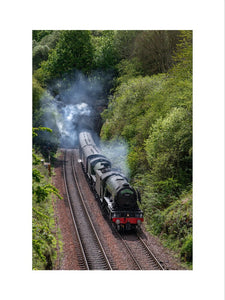 60103 locomotive and 61306 locomotive at Moncrieffe Tunnel 10th May 2019